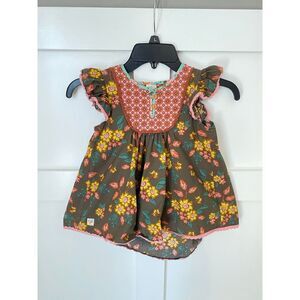 Wildflower tunic top floral size 6‎
